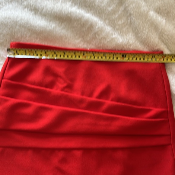 Maje red mini skirt - Picture 8 of 9